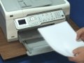 HP Photosmart C7280 all-in-one printer - Out of Paper Error Message