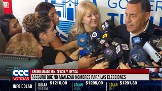 REGINO AMADO MIN. DE GOB. Y JUSTICA