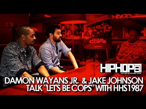 Damon Wayans Jr. & Jake Johnson Talk "Let's Be Cops" with HHS1987 (Video)