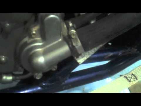 how to drain oil on ltr450