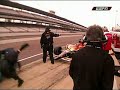 Danica Patrick runs into crewman Danica Patrick runs into crewman
