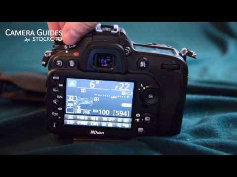 how to change the f stop on a nikon camera