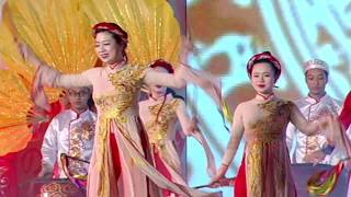 Trống hội Hào khí non thiêng - Trích Chương trình Giao lưu nghệ thuật Việt - Nhật “Yên Tử - Nơi hội tụ di sản, thắm tình hữu nghị và lan tỏa sắc hương”.