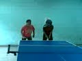 Sameer plays tt with helmet