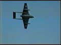 De havilland Vampire DH100 at Ski air show Norway 92 De havilland Vampire DH100 at Ski air show Norway 92