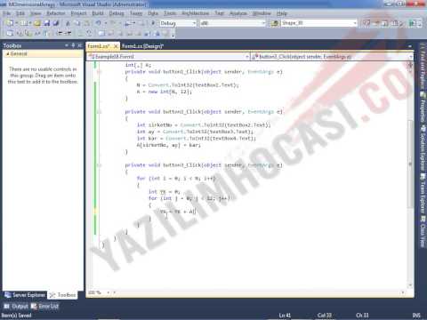 Visual Basic 2010 Dersleri Pdf
