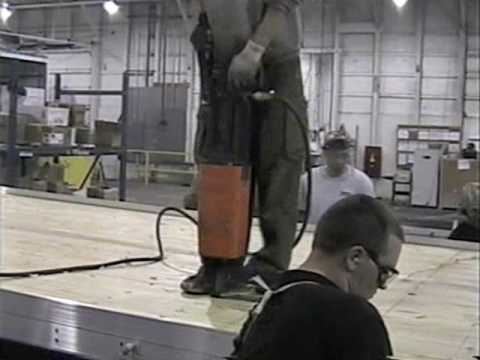 how to fasten wood to steel