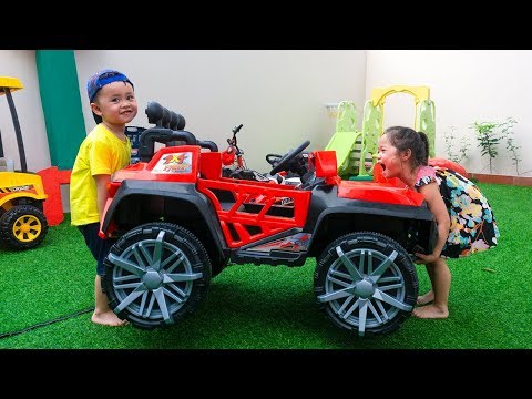 Kids pretend play Car Mechanic Learn how to help others Zohar Min