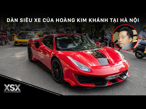 Hoàng Kim Khánh mang dàn siêu xe 400 TỶ đồng ra Hà Nội | XSX