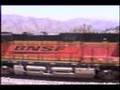 BNSF 7544 At The Loop With Coil Train