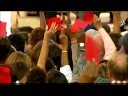 Large Crowd Gathers For Michelle Obama Rally