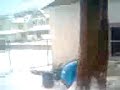 Dos horas despues la nieve a cubierto todo miren nomas
