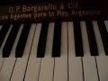 CLASE DE PIANO DEDOS ESCALAS MAYORES/BEMOLES/M. DERECHA