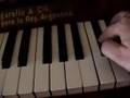 CLASE DE PIANO DEDOS ESCALAS MAYORES/BEMOLES/M. DERECHA