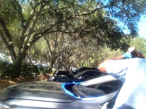 How to install Part 2 2013 Lexus RX 350 windshield Set with the Rolladeck