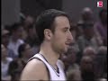 manu ginobili takes over in crunch time