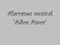 adios amor con letra