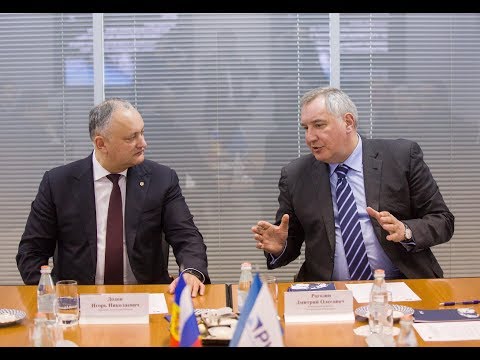 Игорь Додон провел встречу с Дмитрием Рогозиным