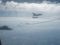 In-flight refueling goes wrong