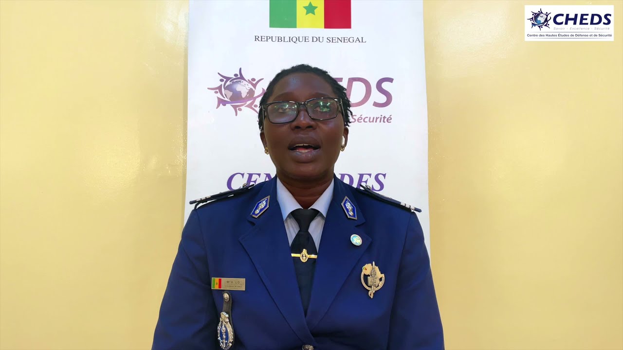 INTERVIEW - Capitaine LÔ, chef de division Genre de la gendarmerie nationale sénégalaise.