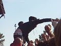 Bamboozle- The Sleeping sing to crowd