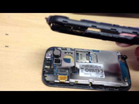 take apart, disassembly Samsung s3350 chat 335 ch@t 355 trackpad track pad fix
