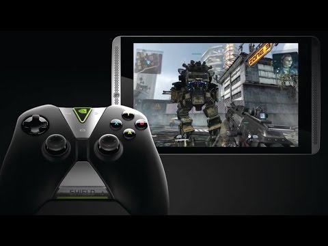 high - Nvidia shows off it's newest Shield tablet and controller.