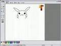 MSペイントで「ピカチュウ」を描いてみた
