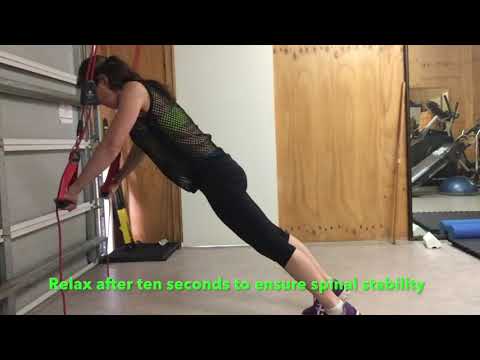 How to… Push ups Cranial on Feet Elevated Red Cord