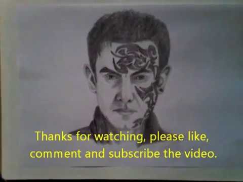 how to draw dhoom 3 bike