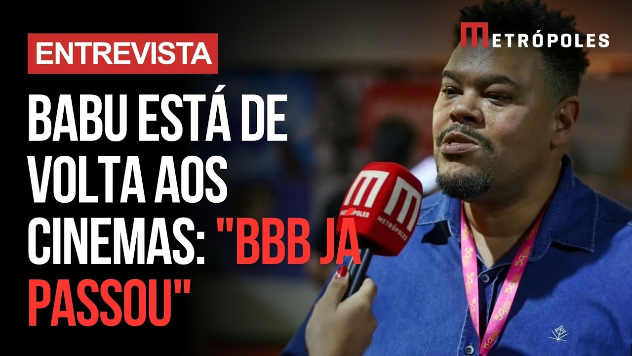 Babu Santana volta aos cinemas com o filme Verão da Lata após o BBB 26: "30 anos de carreira"