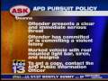 Ask Deanna: APD Pursuit Policies