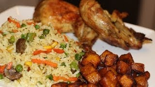 How to make Nigerian Fried Rice | Nigerian food | African Cuisine