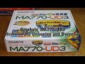 Gigabyte MA770-UD3 Revision 2.0 Unboxing and Overview