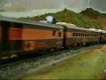 maquete do ferreomodelista David Santos em homengem a EFVM ainda em fazer de construçao