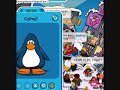 A PENGUIN ON THE ROOG OF THE DANCE CLUB IN CLUB PENGUIN!!