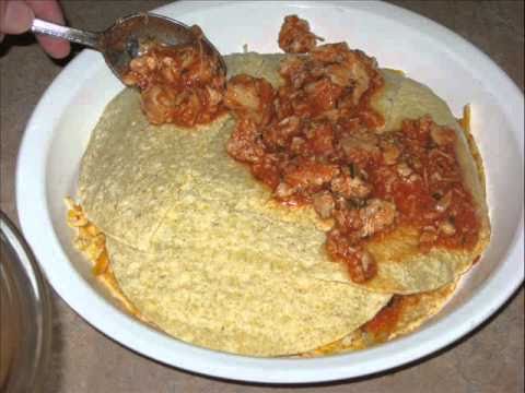 Gluten free recipes - a spicy, savory Enchilada Pie recipe from Yummee Yummee!