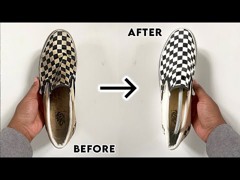 video-linktoworks-HOW TO CLEAN & RESTORE VANS CHECKERED SLIP ONS AT HOME...