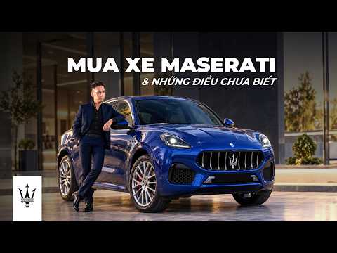 Mua xe Maserati & những điều chưa biết | Chưa đến 4tỷ để sở hữu | Vương Nguyễn Maserati