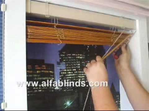 how to take down blinds