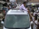 Helmy Yahya Diserbu Warga di Pasar 10 Ulu Palembang
