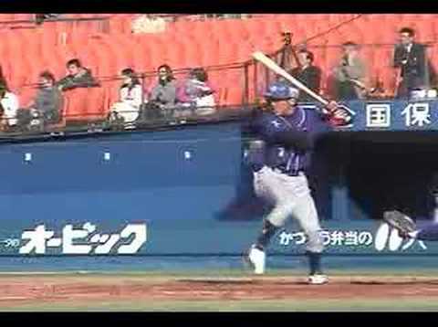 脇谷亮太のバッティング