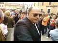 gina lollobrigida a pietrasanta il giorno dell'inaugurazione della sua mostra