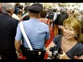 gina lollobrigida a pietrasanta il giorno dell'inaugurazione della sua mostra