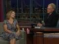 Amy Sedaris on The Late Show - October 6th, 2006 (Part 1/2)