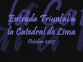 el señor de los milagros de nazarenas  salida 2007   3