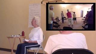 Seniors Improve Their Balance With Paula Montalvo, Gentle Chair Yoga Teacher