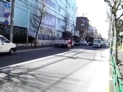 ホンダのCRF450X Supermotard曲乗り