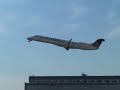 Continental Express ERJ-145 departs YUL on runway 24L