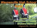 2007-2008 Waynesville High School Marching Band [St. Charles Drumline]